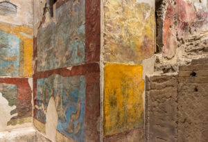 Wall of ancient Frescoes
