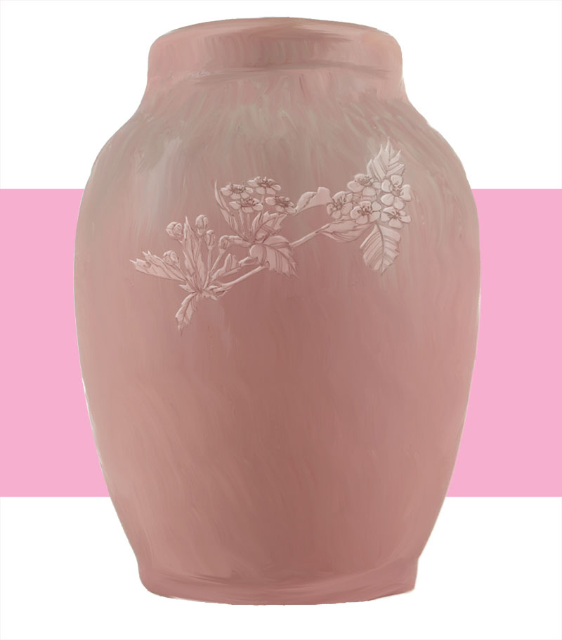 Ceramic Pot in The Last Petal