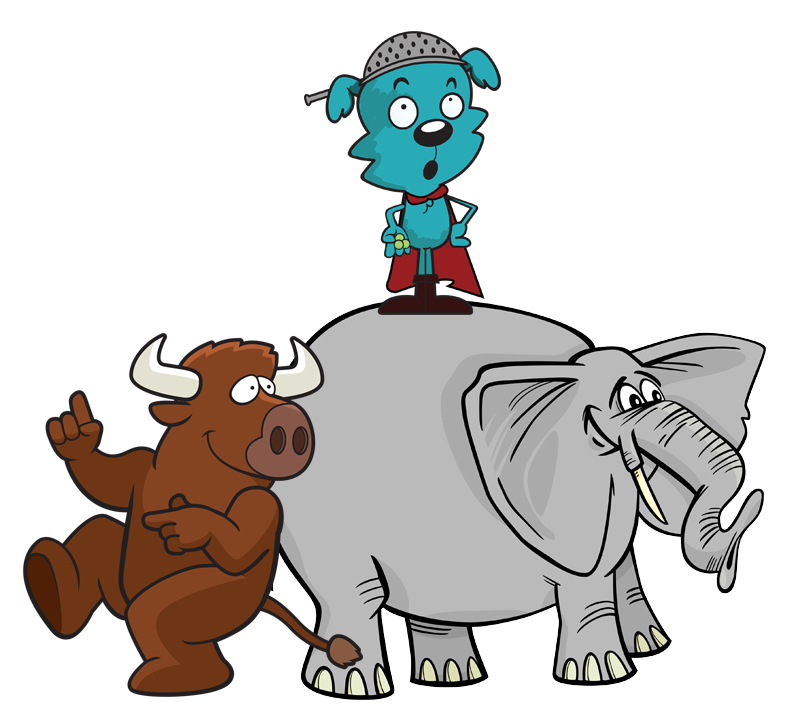 Elephant bison and kobold in Kobold Domain Patch Notes
