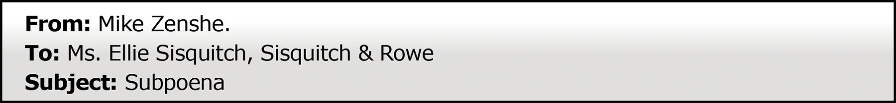 Email Header