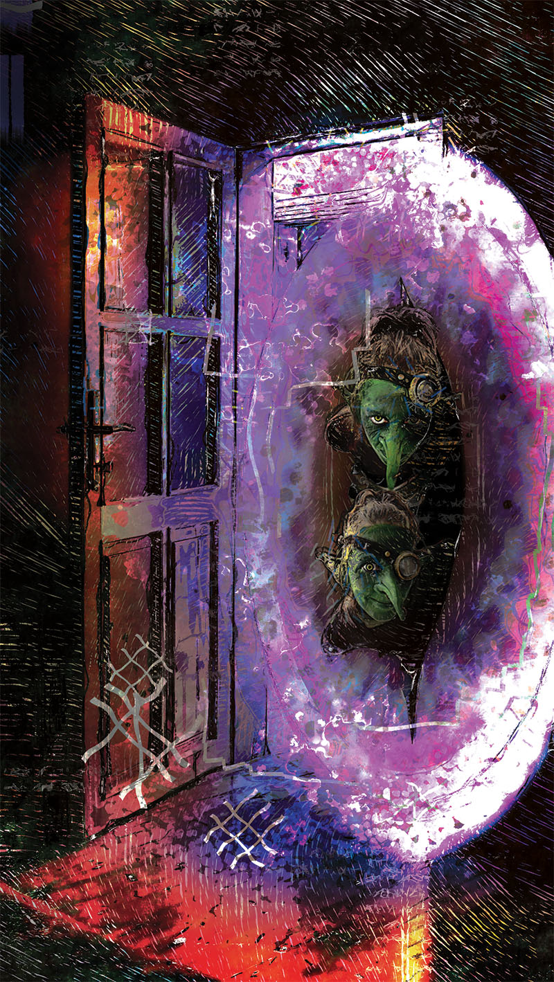 Goblin portal in Count It An Anchor