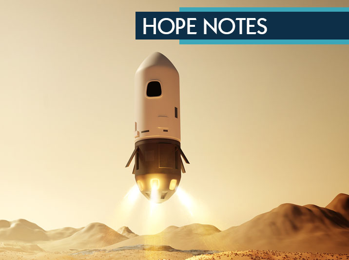 Hope Notes: Rockets That Land on Their Tails, by Scot Noel