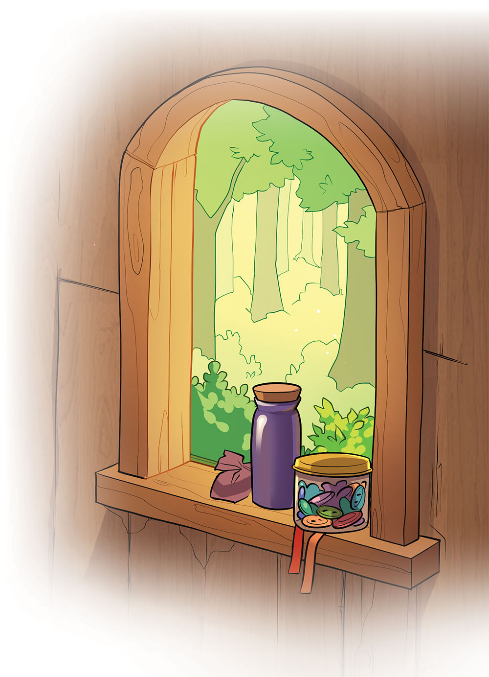 Window in Bird and craft materials in Monsters Bright and Beautiful