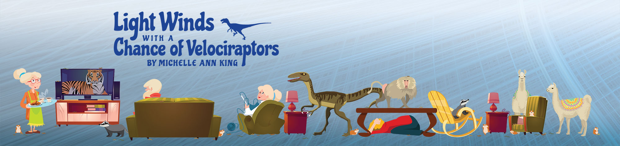 Light Winds with a Chance of Velociraptors, by Michelle Ann King