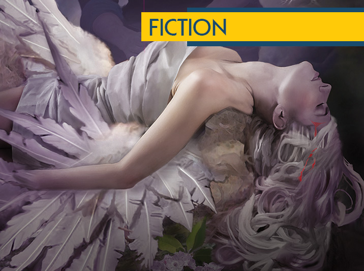 The Android and the Fallen Angel, By Alice Towey, Illustrated by John Blumen