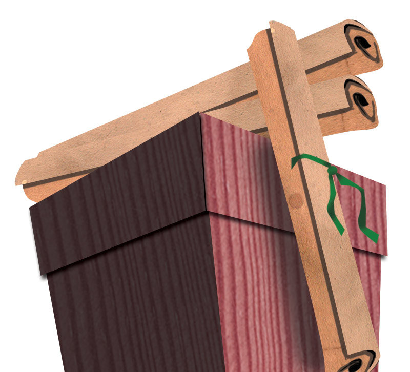 Box and parchement in Disarming the Dead