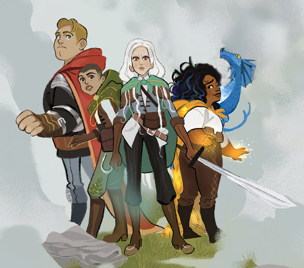 Adventurers in The Problem with Magic Rings by Jane Lindskold