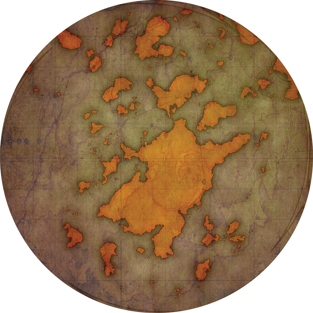 map in Pterrors of the Caribbean