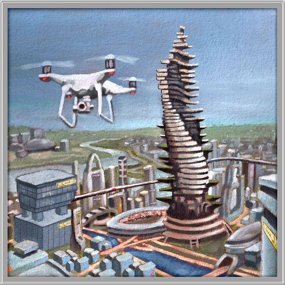 Drone in The Spiral Ranch