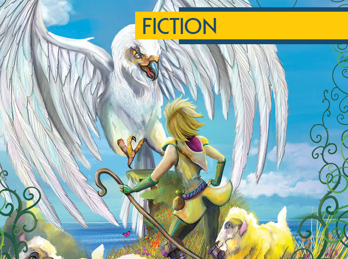 The Shepherdess, the Roc & One Errant Sheep by Alexandra Seidel