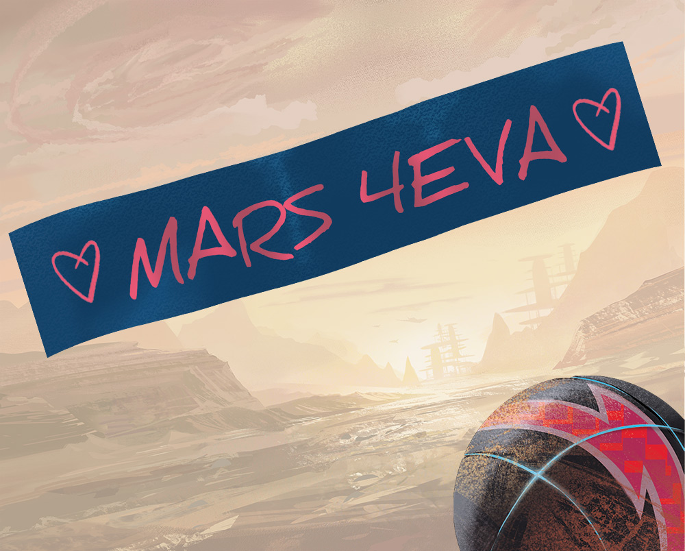 Mars 4 Eva banner in Wrath of a lightweight