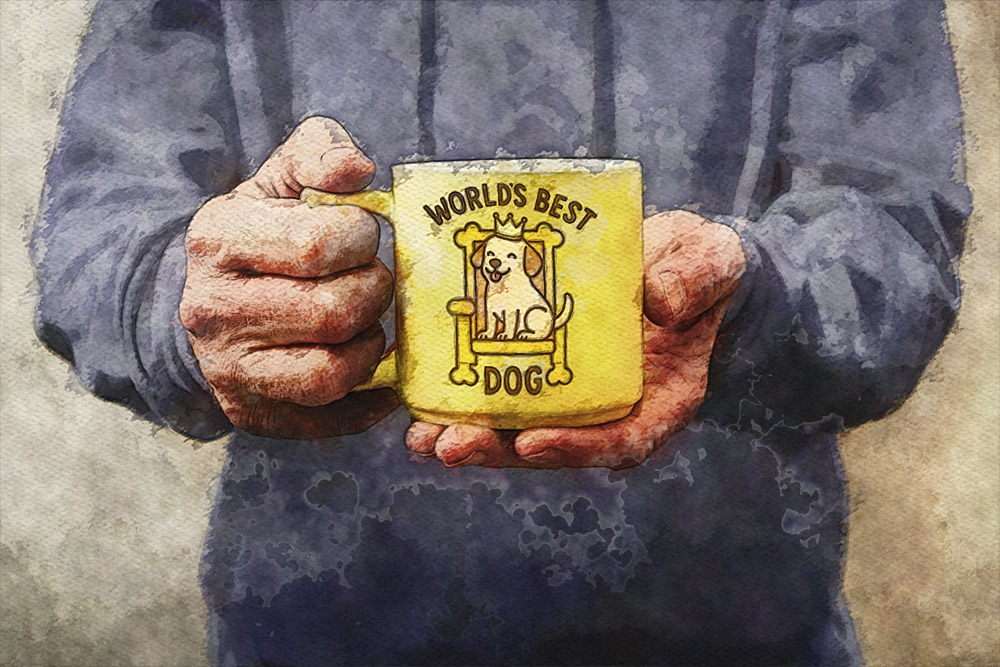 The House of Us, World's Best Dog mug